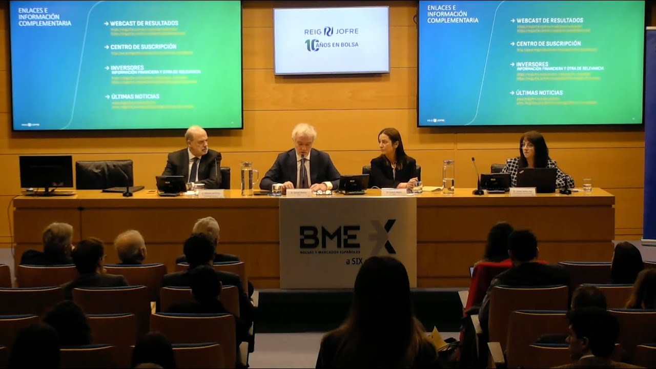 Reig Jofre | Resultados 2024 y Perspectivas 2025