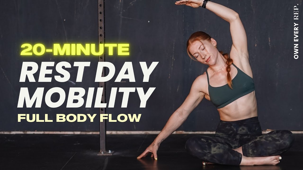 20 Min. Soft Mobility Flow + Stretches | Gentle Movement For Active Recovery | Beginner-Friendly