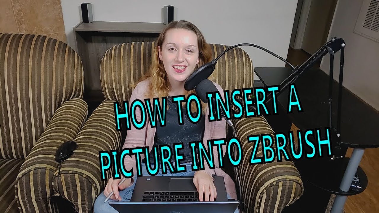 Inserting a Reference Picture in ZBrush