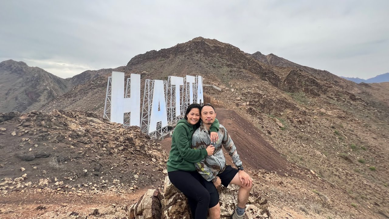 We are back! Hatta Sign Hike #uaehiking #uaelife #winterspecial #hattasign