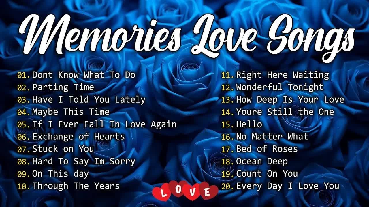 Top 50 Love Songs of All Time ♥ Love Songs 80s 90s ♥ Oldies But Goodies WestLife MLTR Boyzone Album