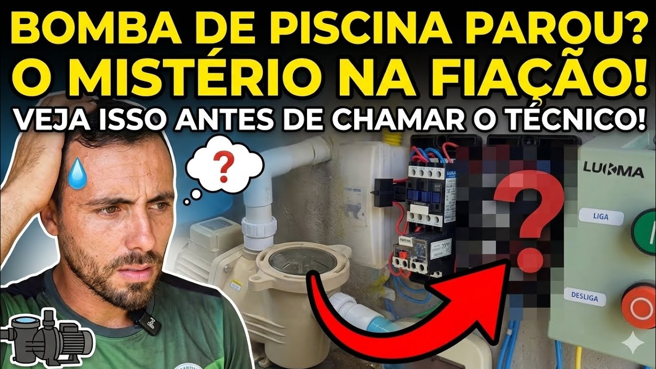 Bomba da Piscina Não Ligava – Veja o Que Era