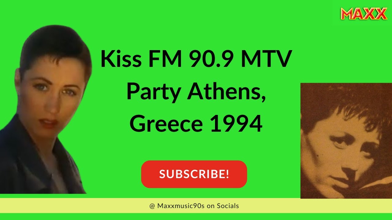 MAXX - Getaway & No More Live 1994 | Official Video | Kiss FM 90.9 MTV Party Athens, Greece | 90s