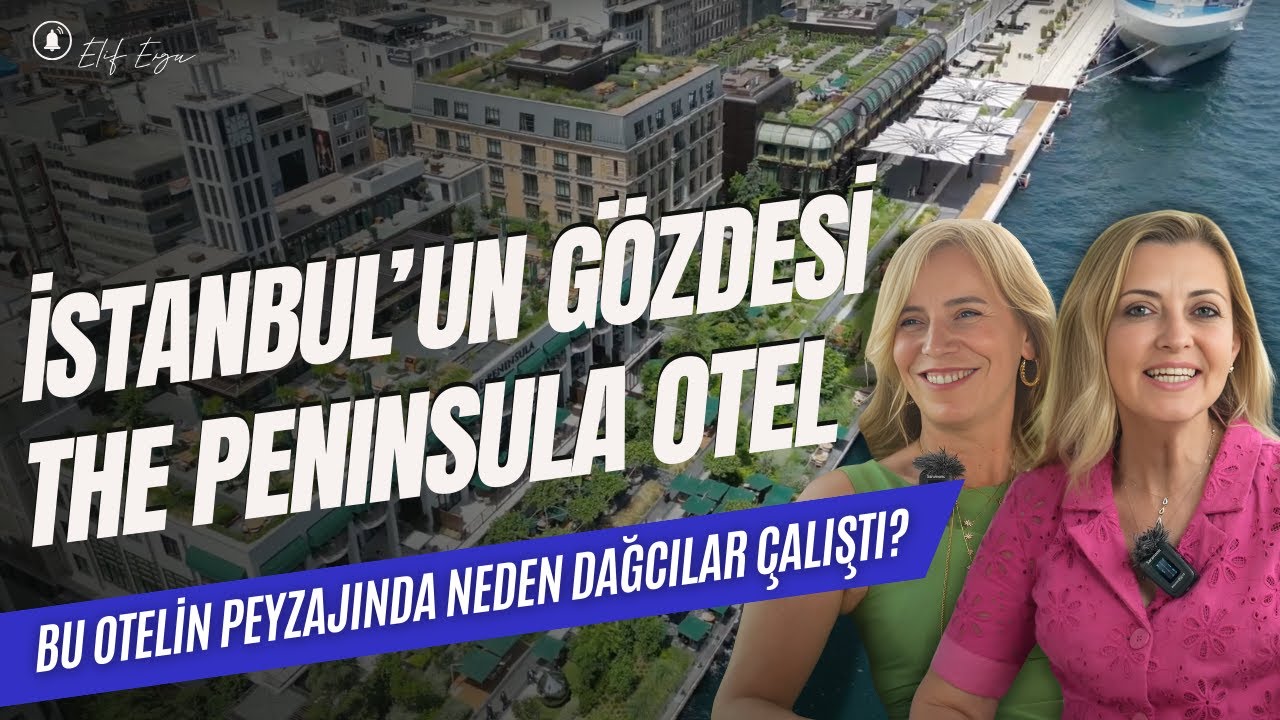 İstanbul’un Gözdesi Peninsula Otel! Peyzajında Dağcıların Çalıştığını Biliyor Musunuz?