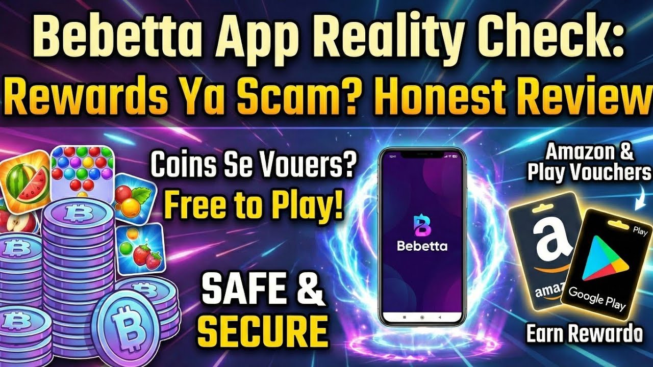 Bebetta App Gameplay & Rewards | Free Coins Se Earning Ka Option?