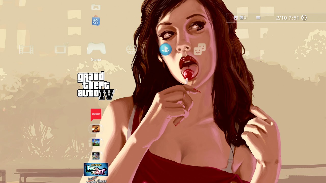 Grand Theft Auto 4 (PS3) - XMB Menu Theme Music - High Quality