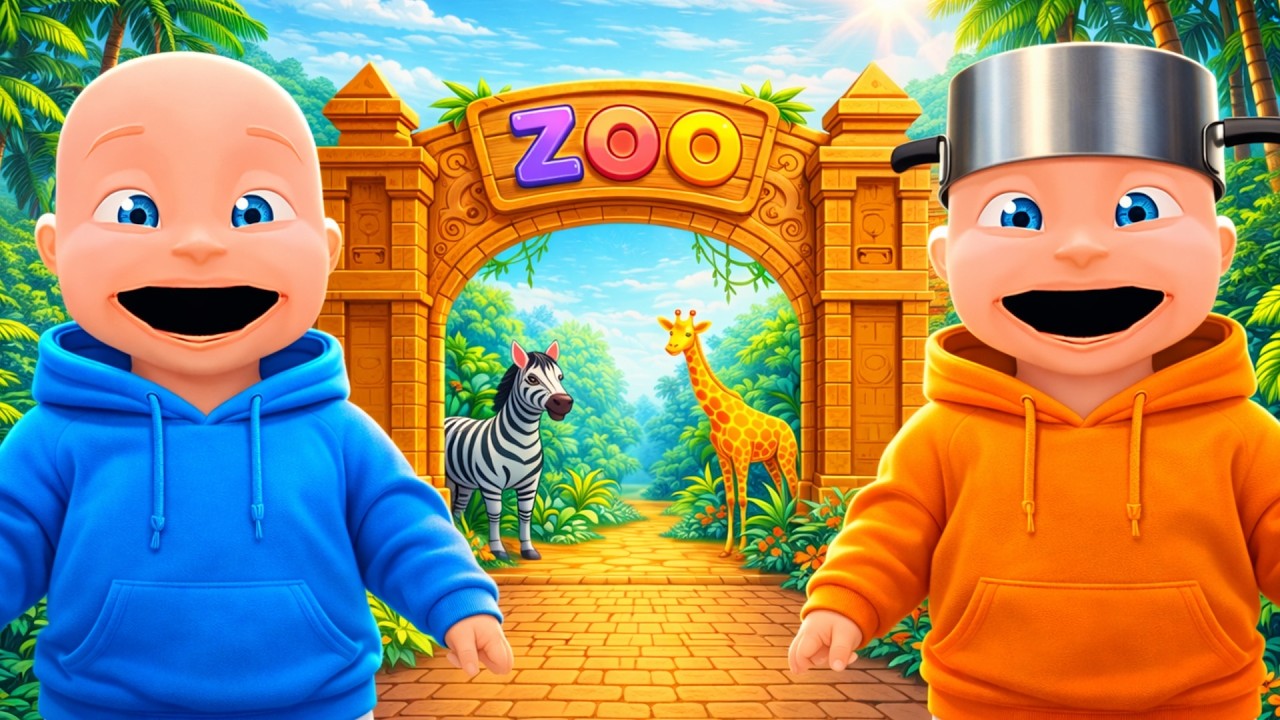 Baby & Brother Go to THE ZOO!