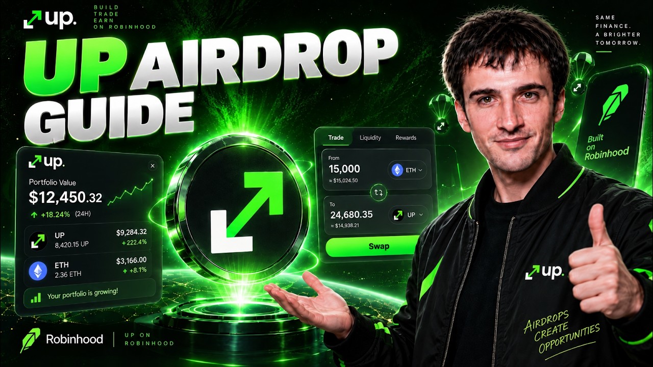 Up Airdrop Tutorial (Robinhood Airdrop Guides)