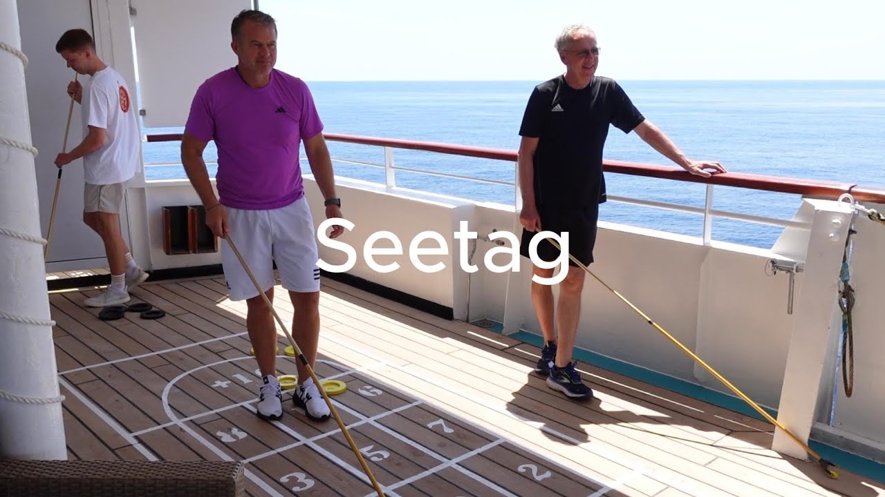 Ein typischer Seetag auf der MS Artania 🌏