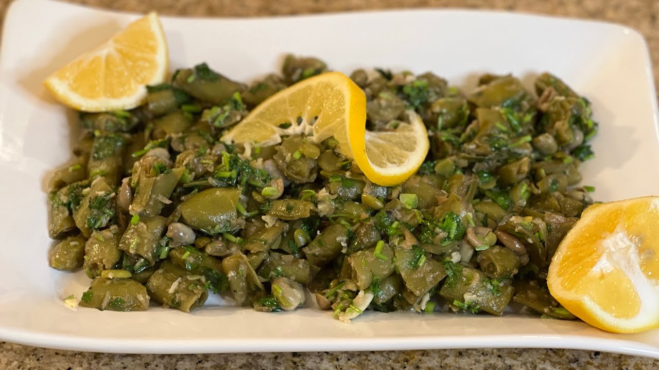 فول اخضر طازج كثير طلع زاكي