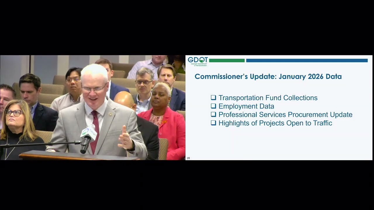 February 2026 State Transportation Board Meeting