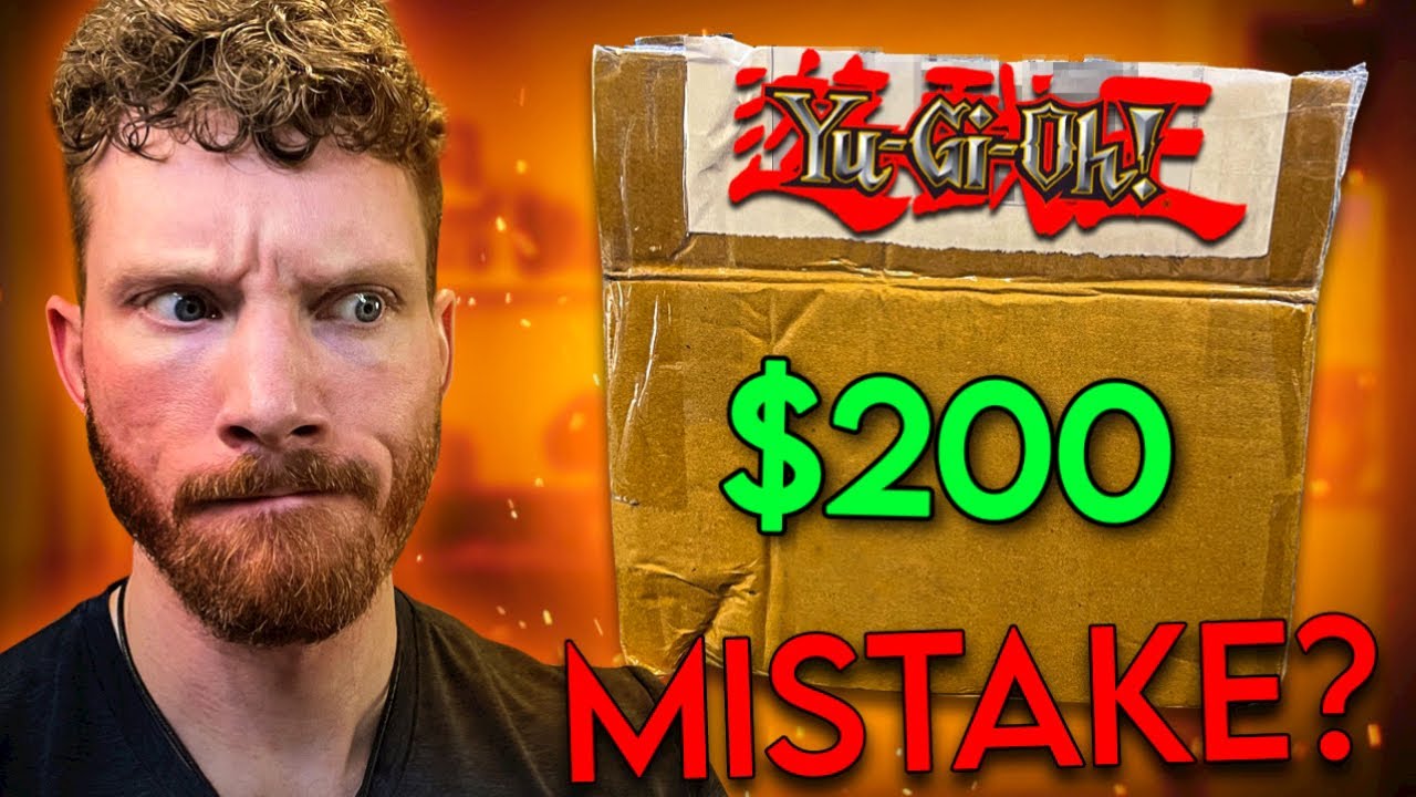 I Risked $200 on a Vintage Yugioh Collection and THIS Happened...