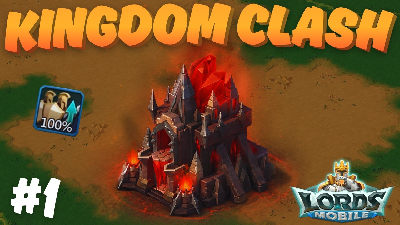 Lords Mobile - 4 Way KvK is here!!! Let's get some kills!!!