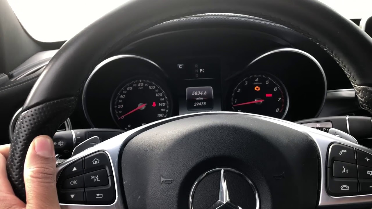MERCEDES-BENZ C 300 - OPEN TRUNK - HOW TO