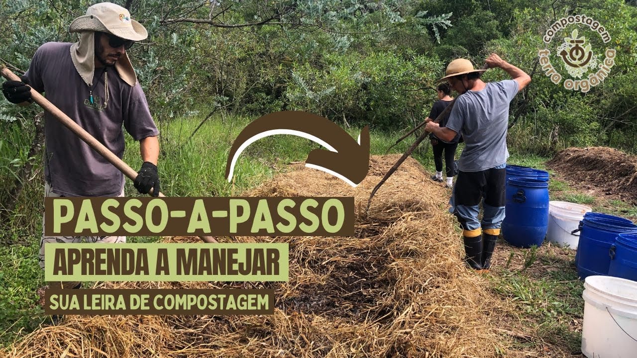 Como Fazer o Manejo de uma Leira de Compostagem | Terra Orgânica