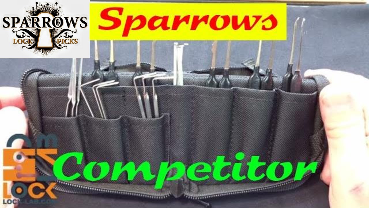 (899) Обзор: Набор отмычек Sparrows COMPETITOR