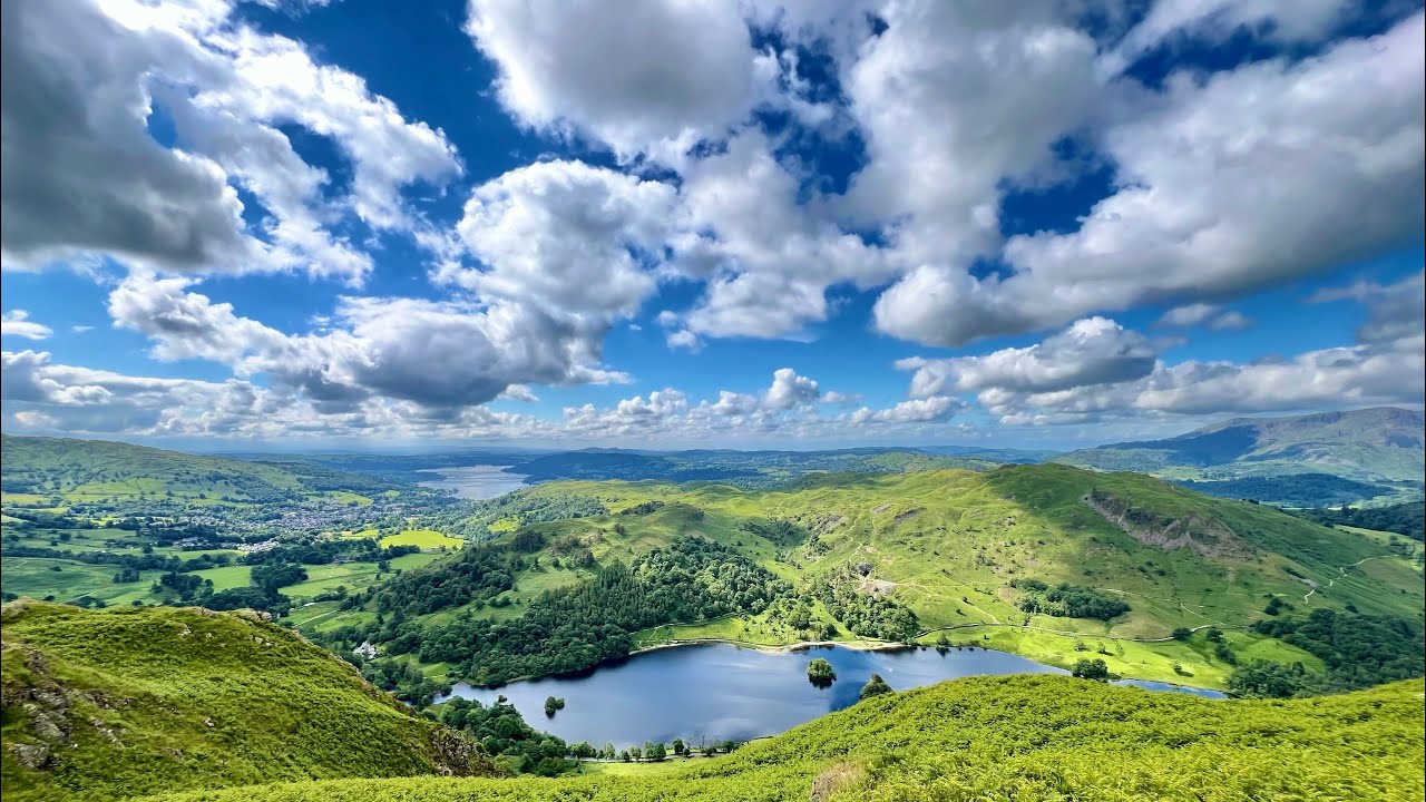 Rydal to Alcock Tarn via Heron Pike
