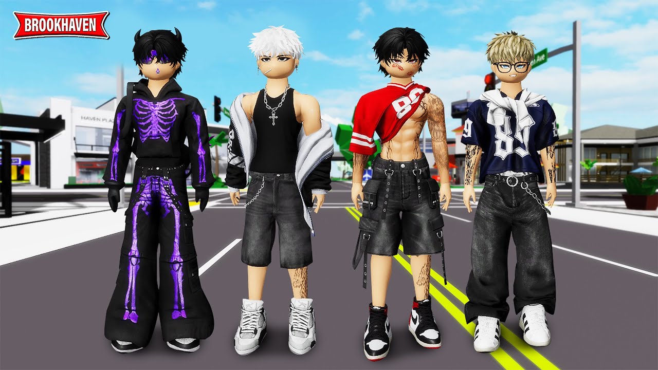 OUTFIT ZEPETO UNTUK COWOK Di Brookhaven - Roblox Part 5