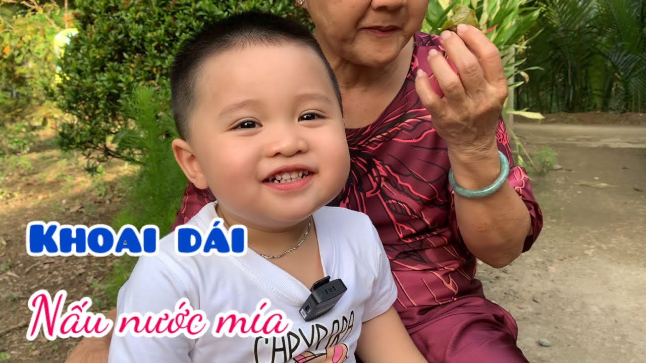 Khoai Dái Nấu Nước Mía Ngọt Thanh Mật Kẹo Kẹo Siêu Ngon - Em Gái Quê