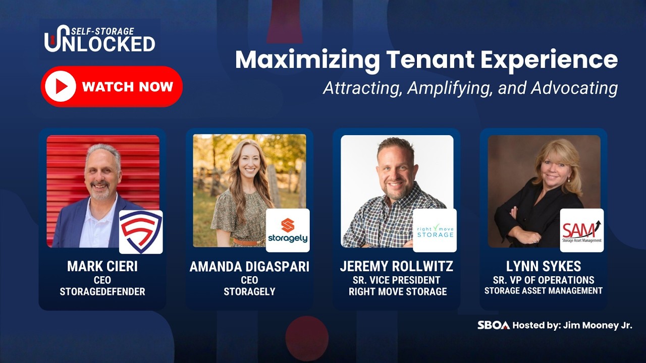 Maximizing the Tenant Experience in Self Storage: Attracting, Amplifying, and Advocating