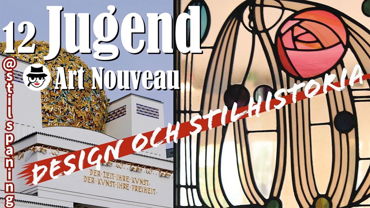Jugend eller Art Nouveau - design och stilhistoria - 12