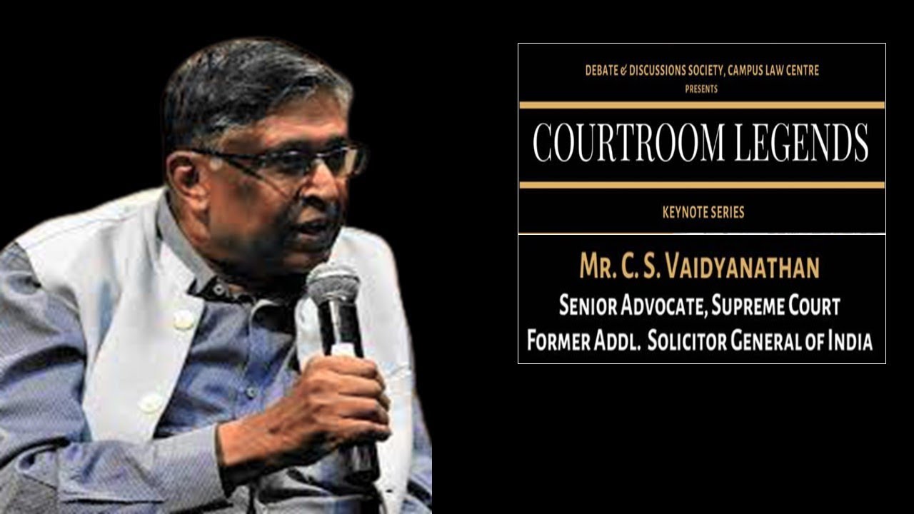 Shri C.S. Vaidyanathan on 