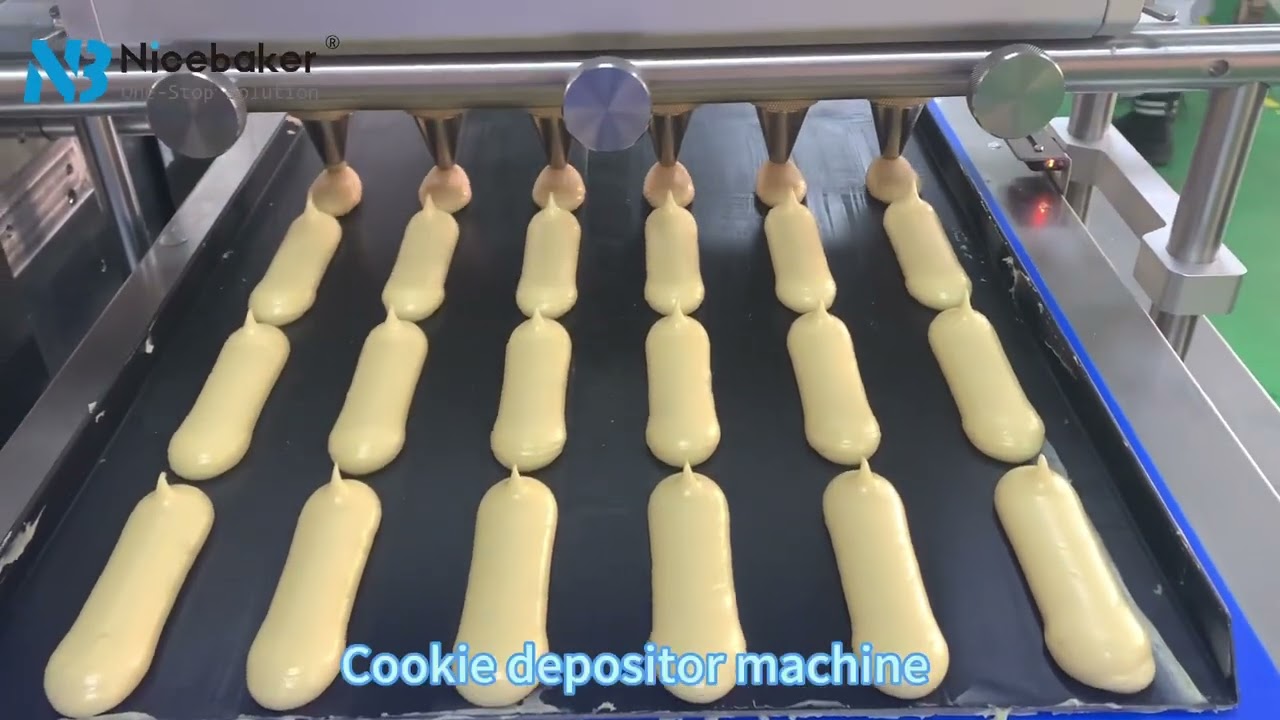 Nicebaker Eclair puff depositor machine