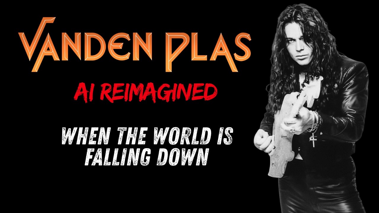 WHEN THE WORLD IS FALLING DOWN – VANDEN PLAS | Ai Symphonic Shred | Malmsteen - Petrucci Style