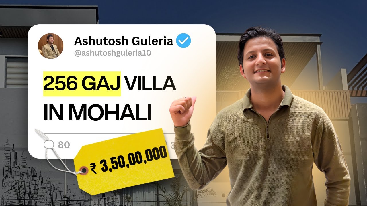 🏡 256 Gaj Ready to Move Duplex Villa for Sale in Sector 125 Mohali | Luxury Villa in Mohali