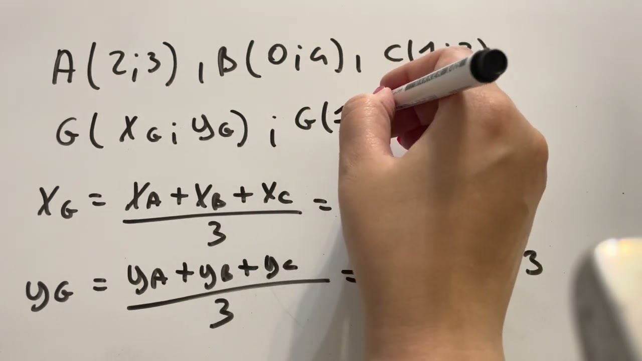 Calcolo del perimetro, area e baricentro di un triangolo