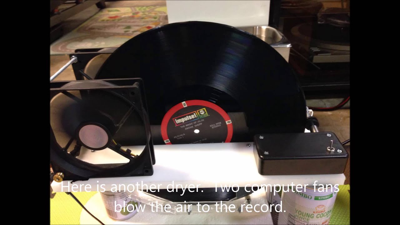 My attempt on Ultrasonic Record Cleaner