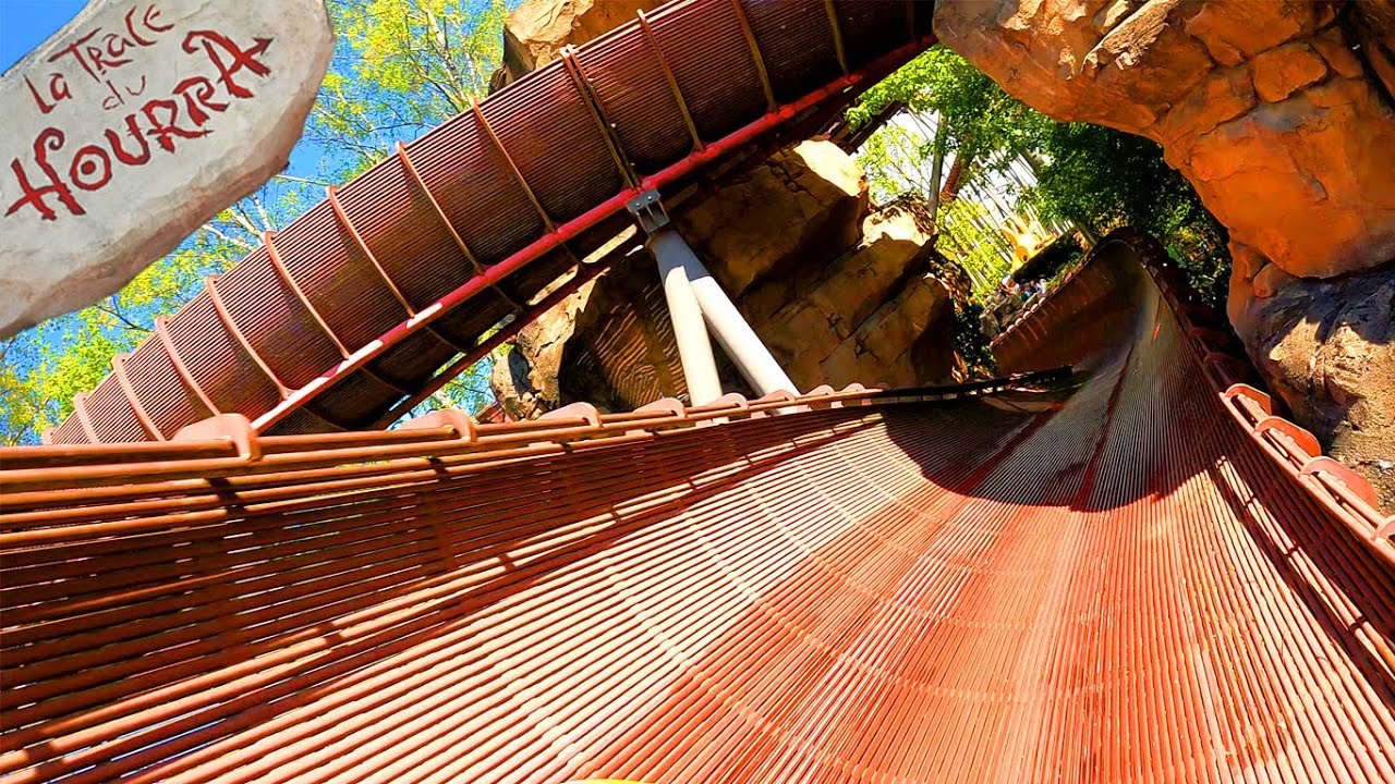 Trace Du Hourra 4K Front Seat POV - Parc Astérix