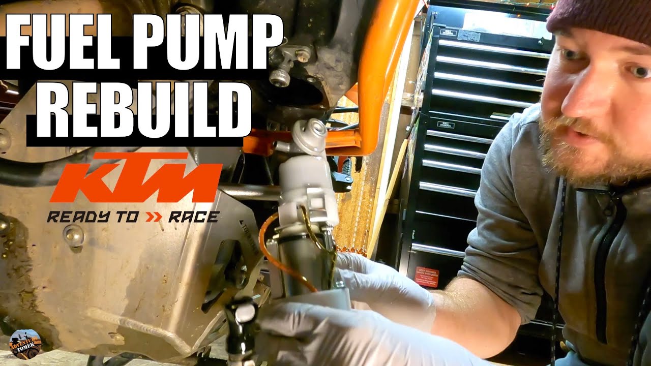 KTM 1190 Fuel Pump Rebuild Filter Change NOT as DIFFICULT as you think 💭