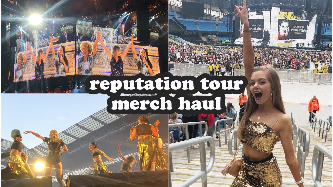 reputation tour Taylor Swift merch Haul