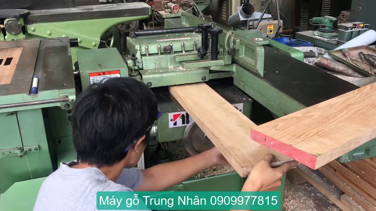 Bào liên hợp Nhật MK900/ Máy chế biến gỗ Nhật bãi