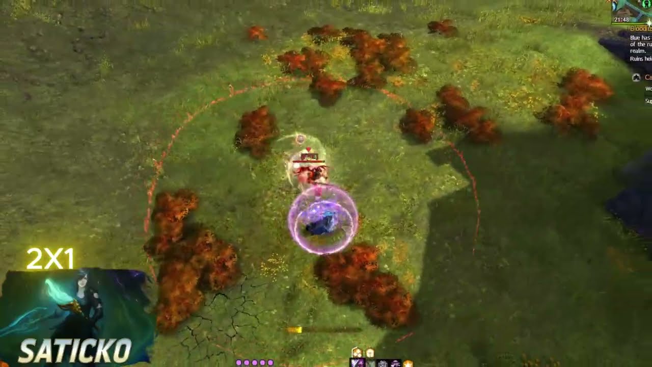 ROAMING#1 MESMER VIRTUOSO BUILD [CONFUSION-BLOCK] WvW PVP Guild Wars 2