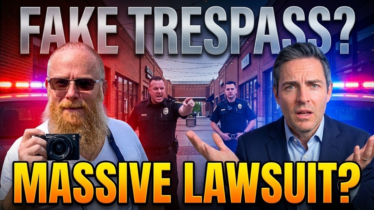 AMAGANSETT PRESS Cornered By TYRANTS Over A FAKE Trespass &mdash; MASSIVE LAWSUIT? (Lawyer Explains)