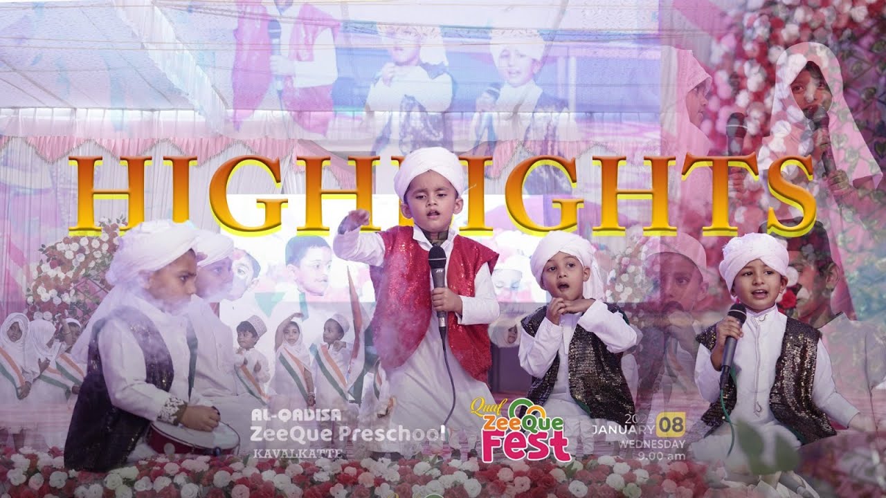Al Qadisa ZeeQue Preschool Quaf ZeeQue Fest I Highlights
