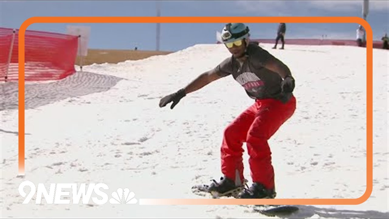 9NEWS tries snowboarding with a former Olympian