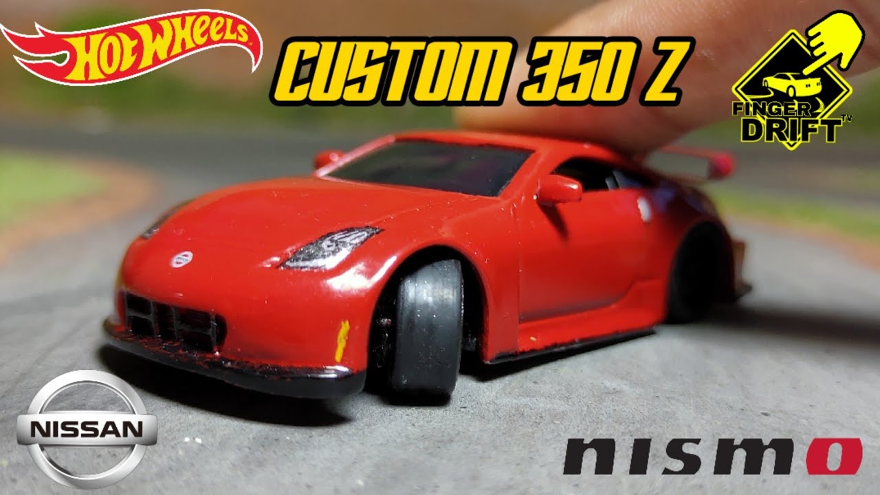 CUSTOM NISSAN 350Z HOTWHEELS NISMO & BIG ANGLE KIT