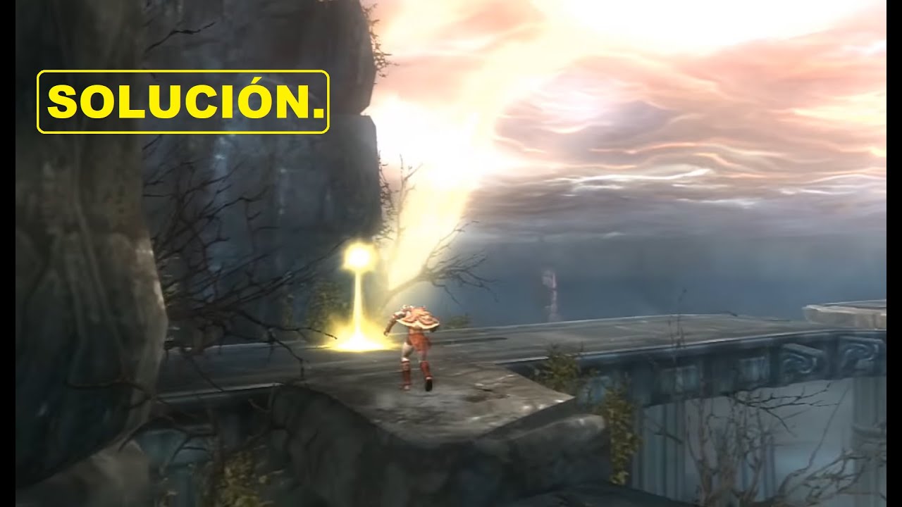 ARREGLAR ERROR EN GOD OF WAR 2 EL GRAN ABISMO ALAS DE ÍCARO