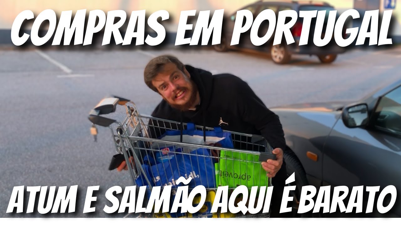 NOSSA COMPRA DA SEMANA EM PORTUGAL - MUITA CARNE!