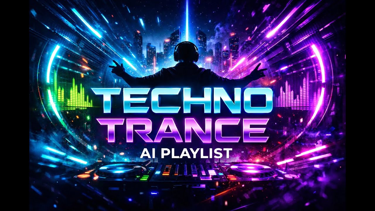 Techno Trance Playlist Techno Trance Anthem 🚀 Non-Stop EDM Journey @magajiaistudio