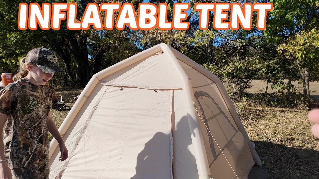 Full Review Of Amazons Smallest/Cheapest Inflatable Tent, Full Setup