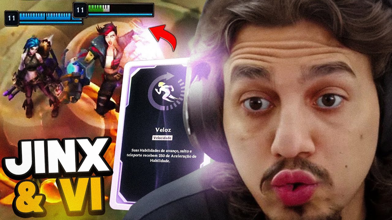 AS IRMÃS MAIS PERIGOSAS DO LEAGUE (Vi & Jinx)