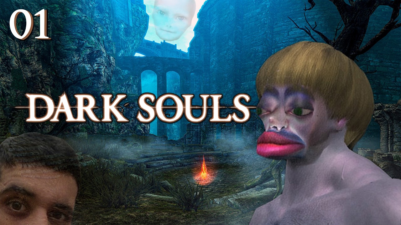 Homem com amnésia rejoga Dark Souls