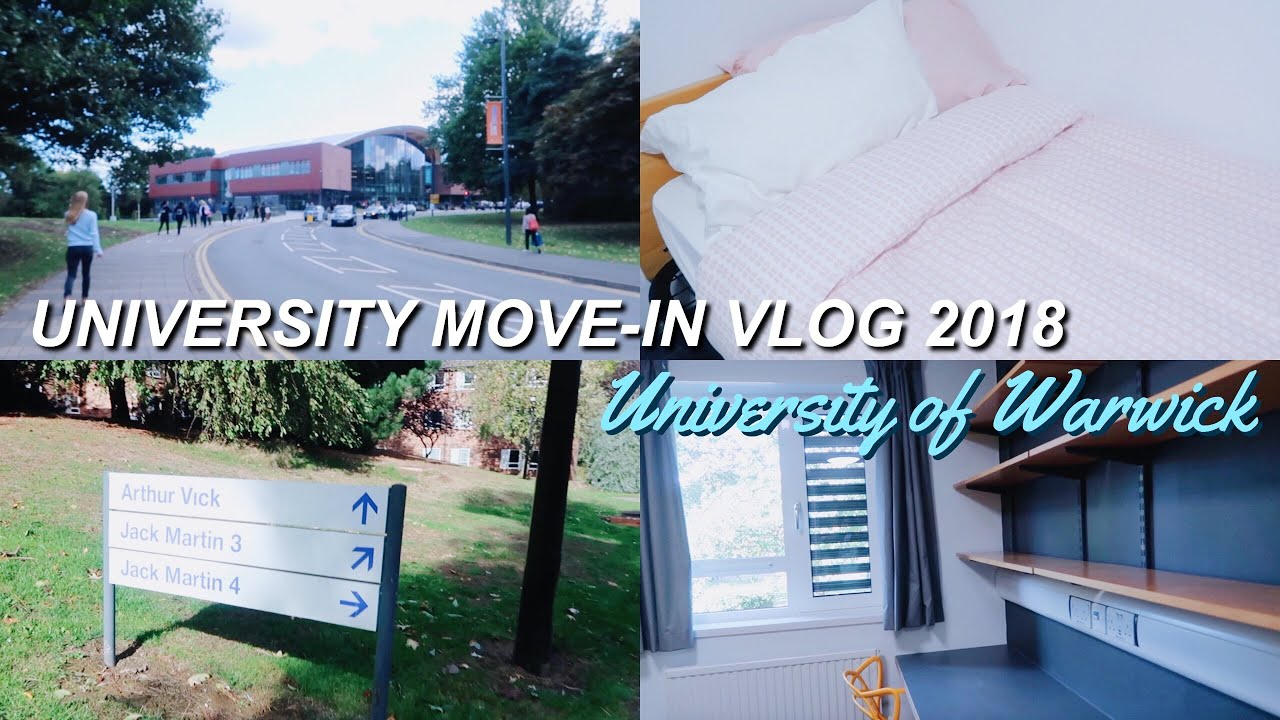 UNIVERSITY MOVE-IN VLOG 2018 || University of Warwick + Arthur Vick accomodation