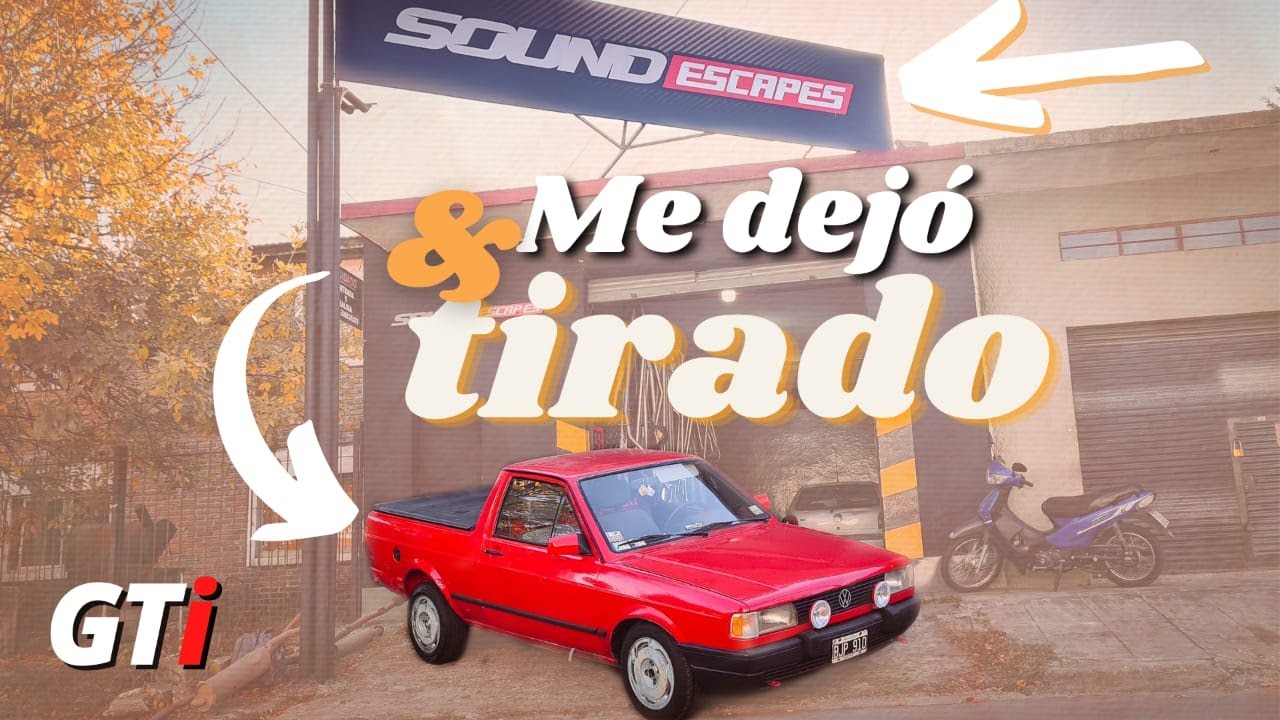 ESCAPE NUEVO para la SAVEIRO *SUENA TERRIBLE* // PROYECTO SAVEIRO GTI EP15