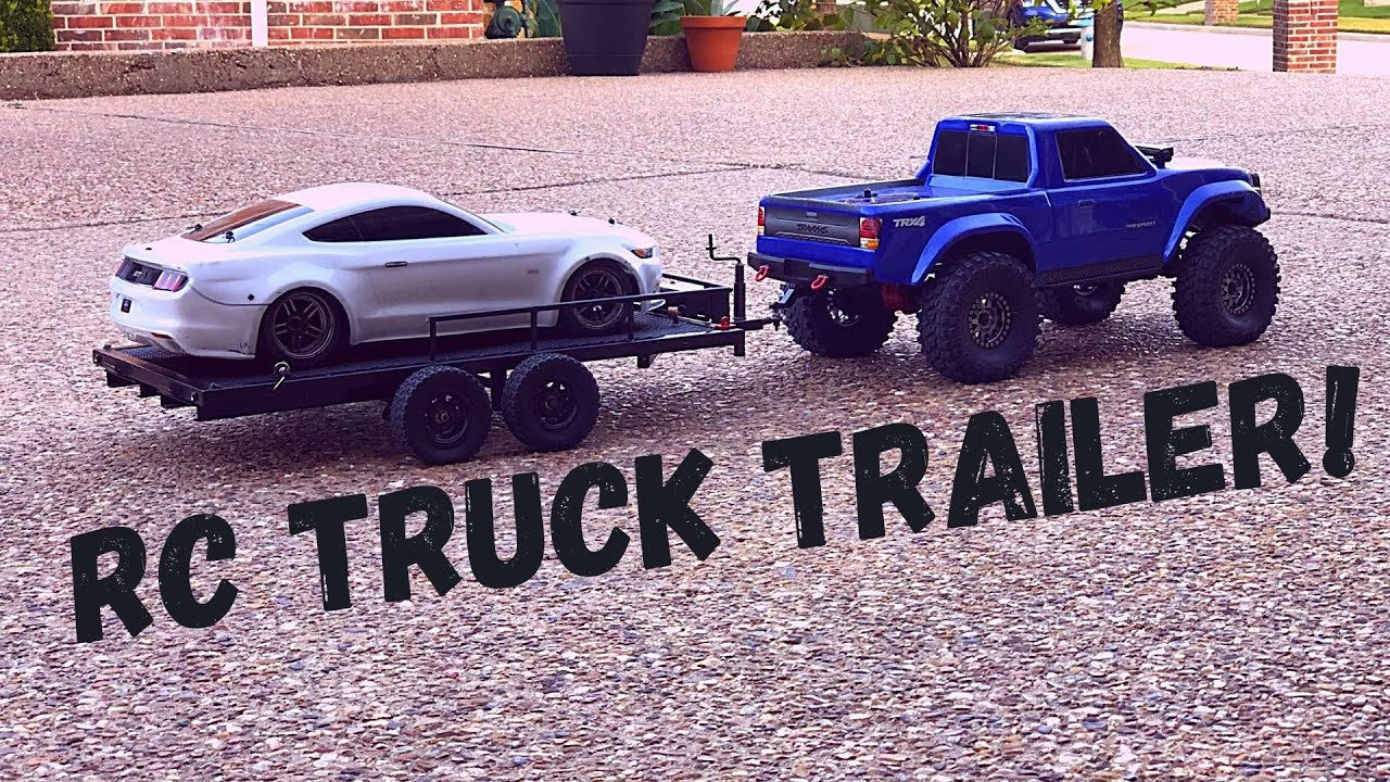 Ремонт прицепа-робота Traxxas TRX4 RC с Traxxas 4Tec VXL