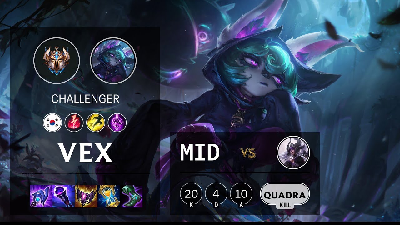 Vex Mid vs Syndra - KR Challenger Patch 11.23